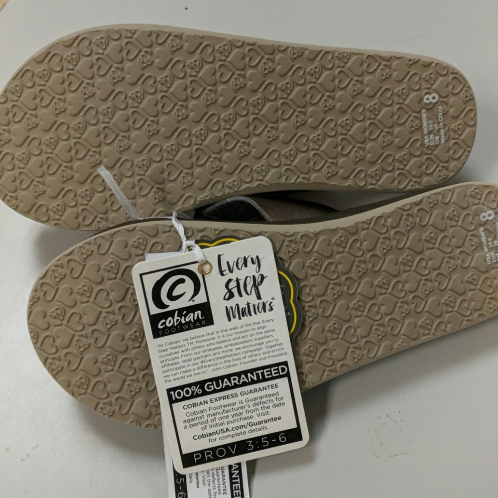 Cobian Kara pewter color sandals - Picture 3 of 5